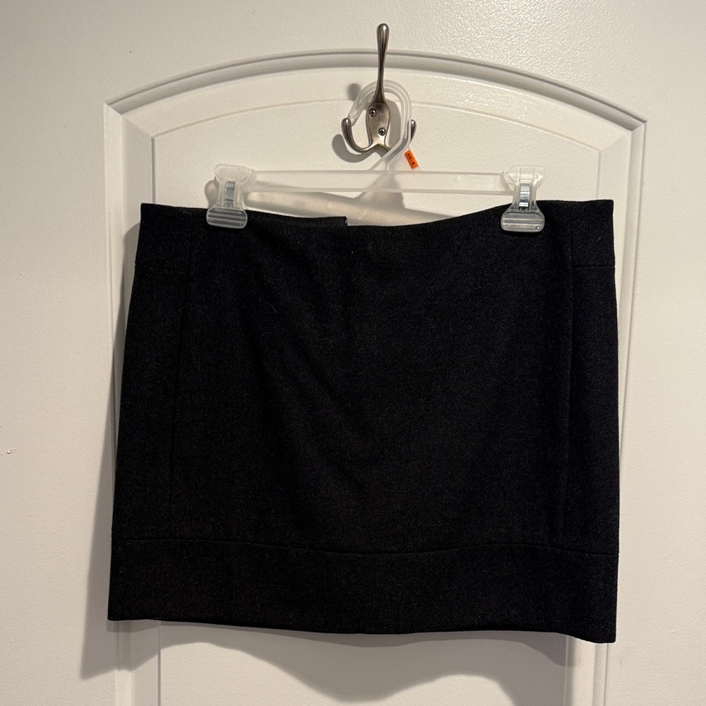 J crew wool mini skirt - size 8